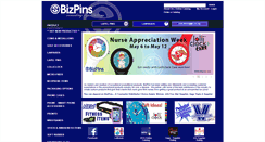 Desktop Screenshot of bizpins.com